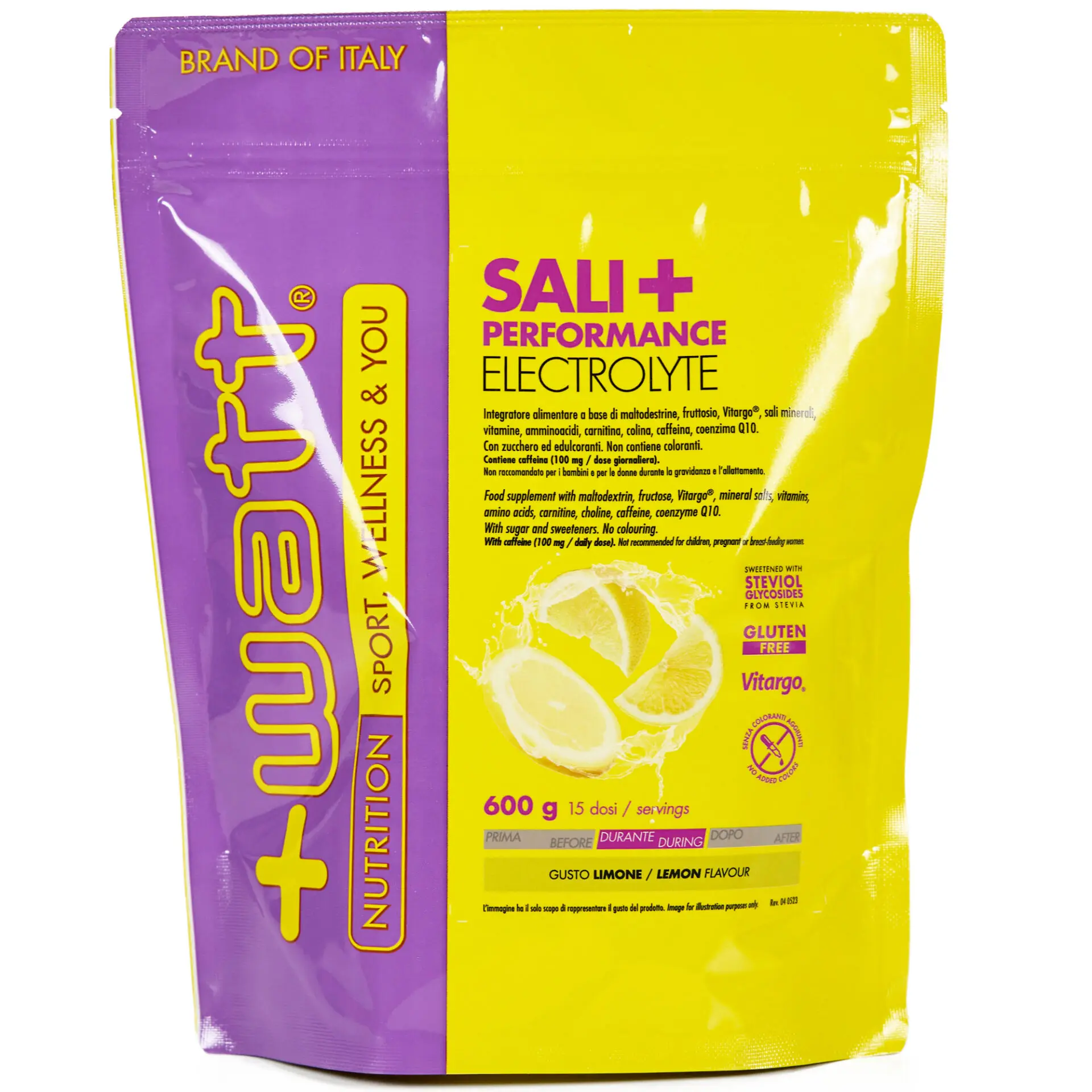 SALI+ PERFORMANCE ELECTROLYTE LIMONE DOYPACK 600GR