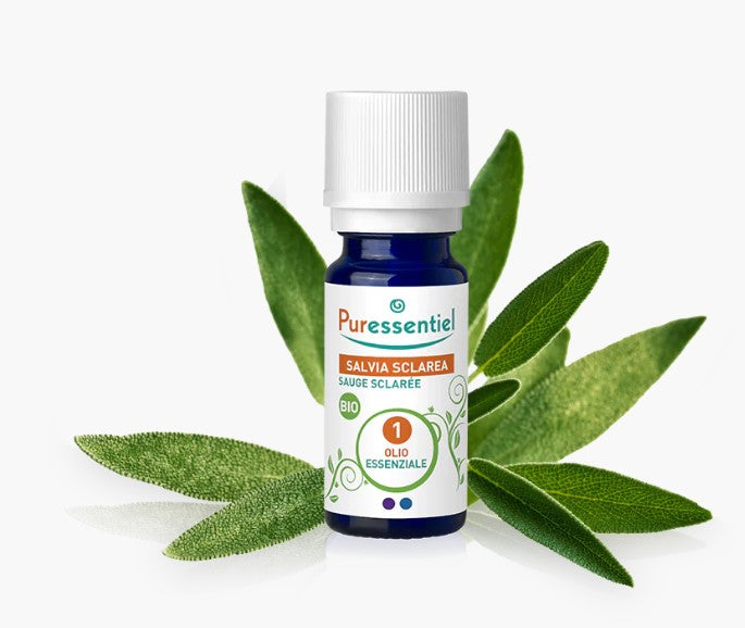 PURESSENTIEL SALVIA SCLAREA OLIO ESSENZIALE 10ML