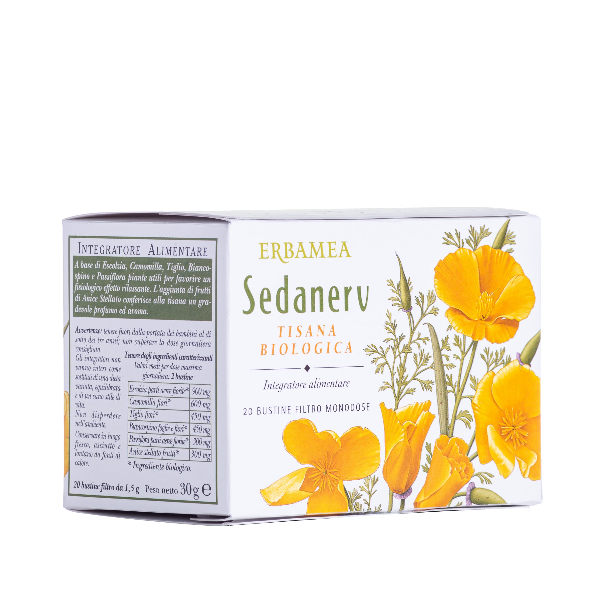 SEDANERV TISANA 20 FILTRI