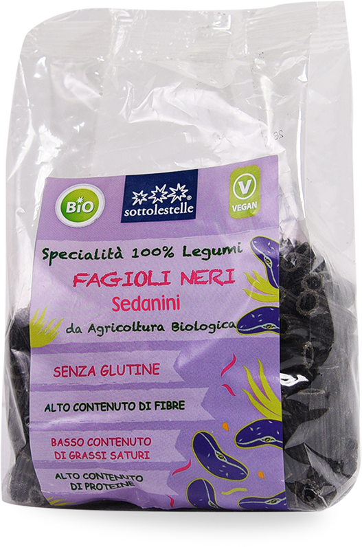 SEDANINI 100% FAGIOLI NERI 250G