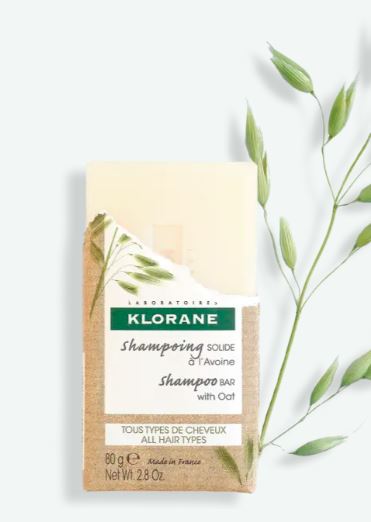 KLORANE SHAMPOO SOLIDO AVENA 80G