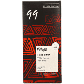 VIVANI CIOCCOLATO FONDENTE 99 80G