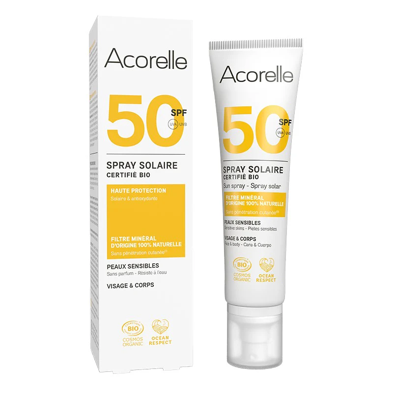 ACORELLE SPRAY SOLARE SPF50 100 ML