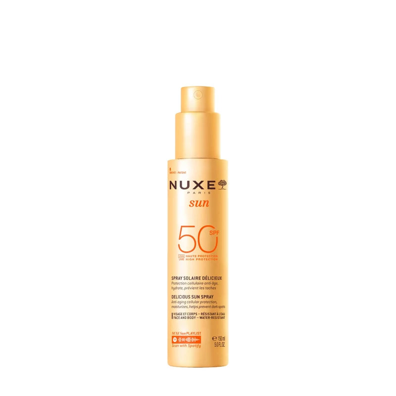 NUXE SUN SPRAY SOLARE VISO E CORPO ALTA PROTEZIONE SPF50 150 ML