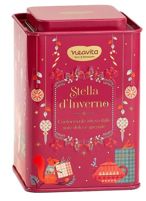 INFUSO STELLA INVERNO 12 FILTROSCRIGNO SQUARE TIN ROSSA NEAVITA