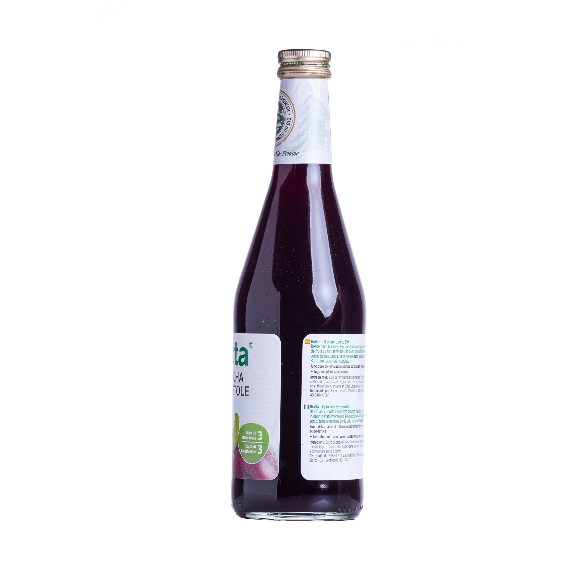 SUCCO BARBABIETOLA BIOTTA 500ML