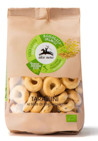 ALCE NERO TARALLINI PUGLIESI AL FINOCCHIO 250G