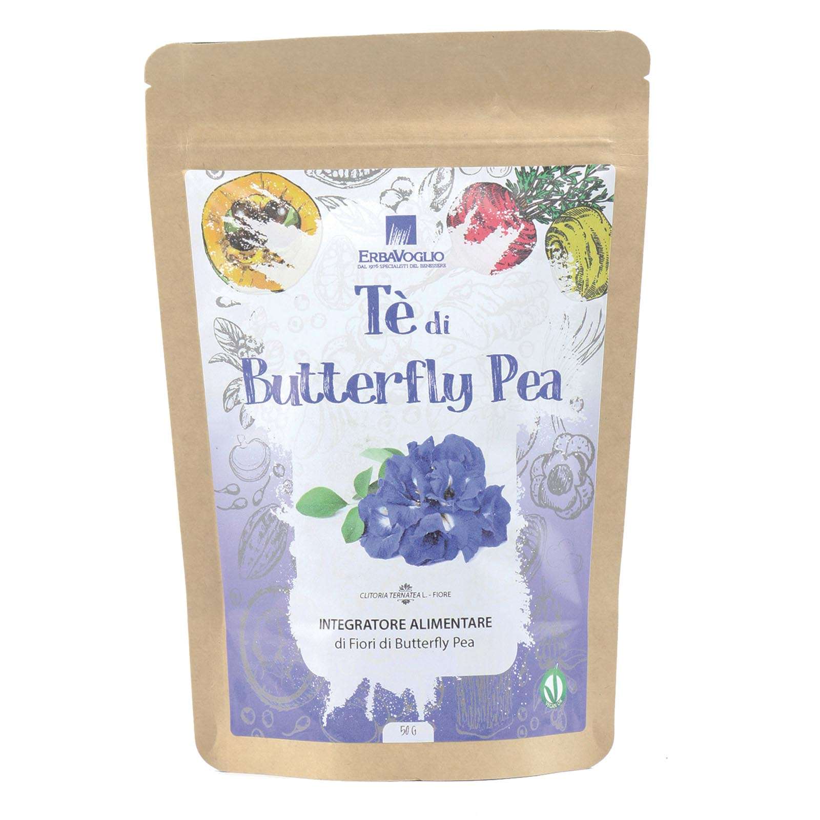 BUTTERFLY PEA TE' DI FIORI 50G