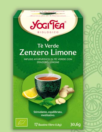 YOGI TEA TE VERDE ZENZERO LIMONE 17 BUSTINE