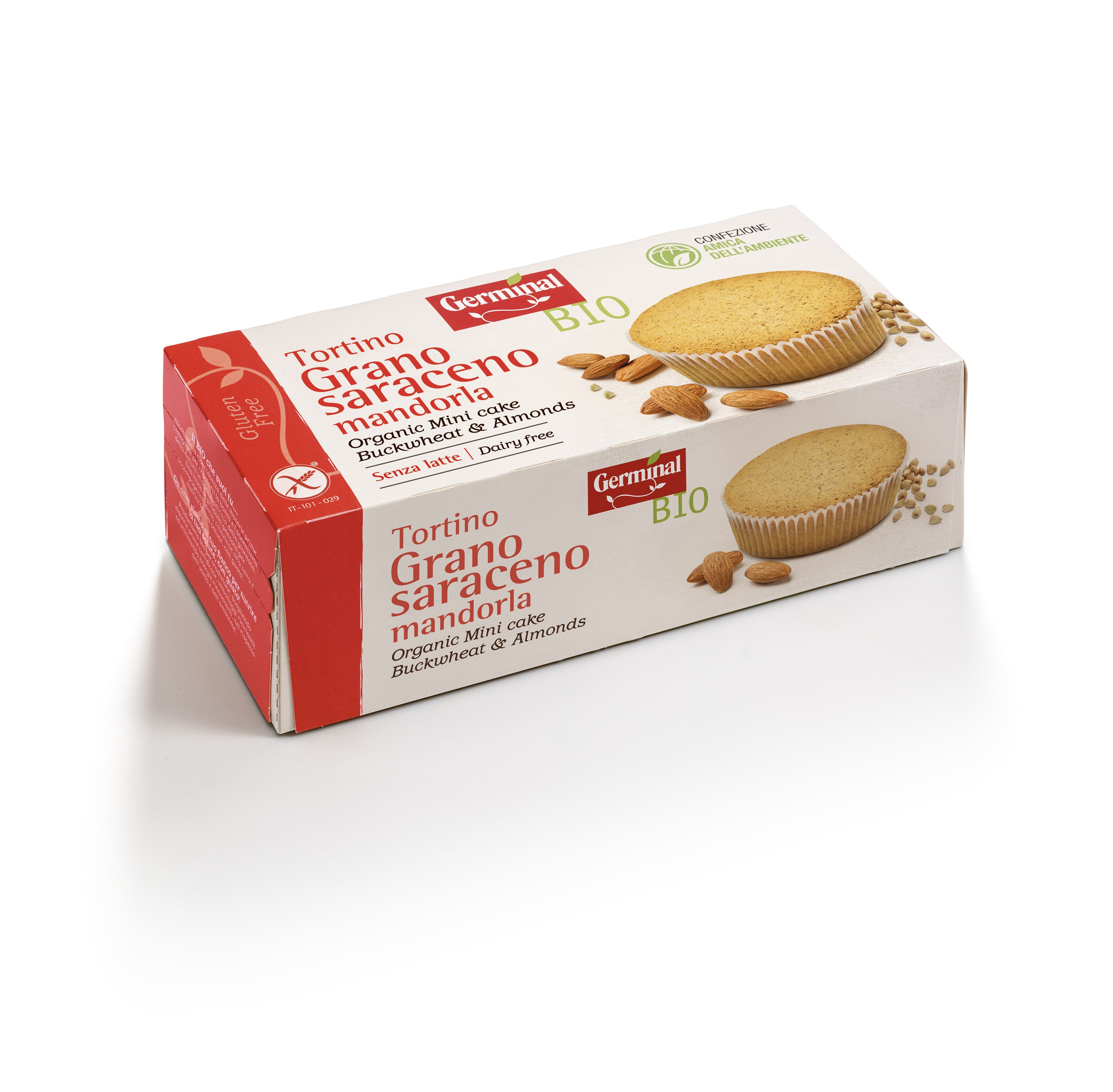 GERMINAL TORTINO MANDORLA GRANO SARACENO 4X45G