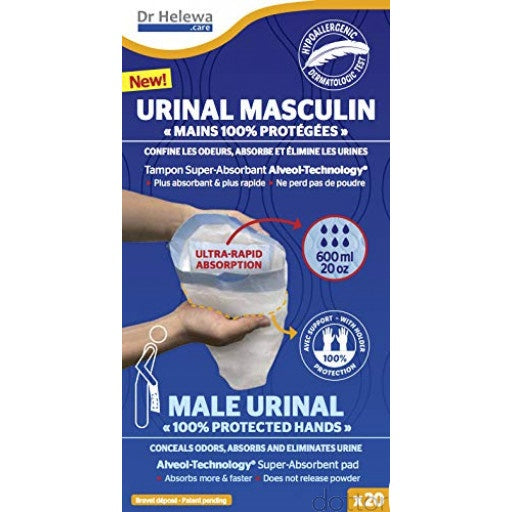 DR HELEWA URINALE UOMO 20 pezzi