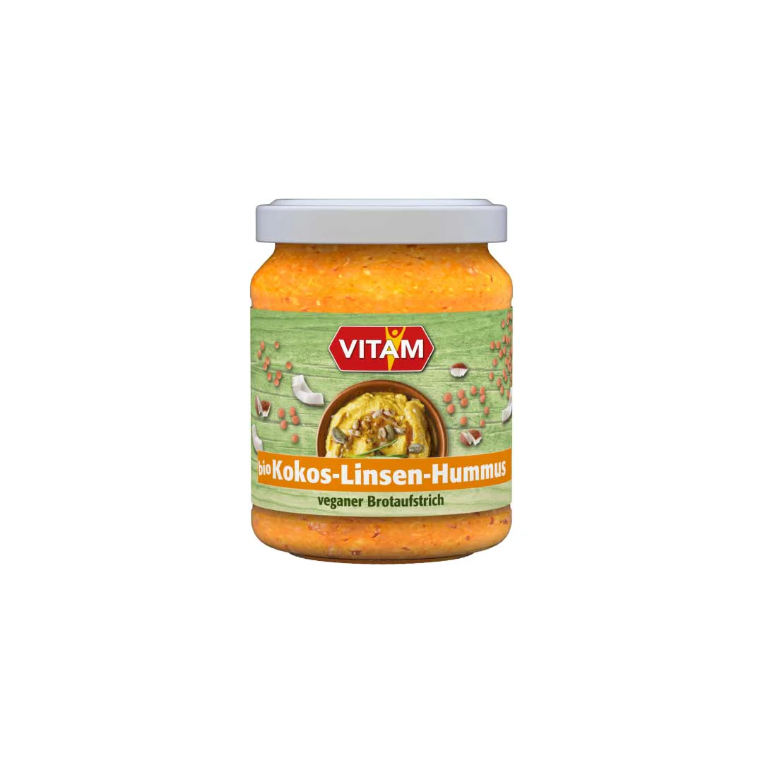VITAM HUMMUS LENTICCHIE E COCCO 125G