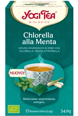 YOGI TEA CHLORELLA MENTA 17 FILTRI