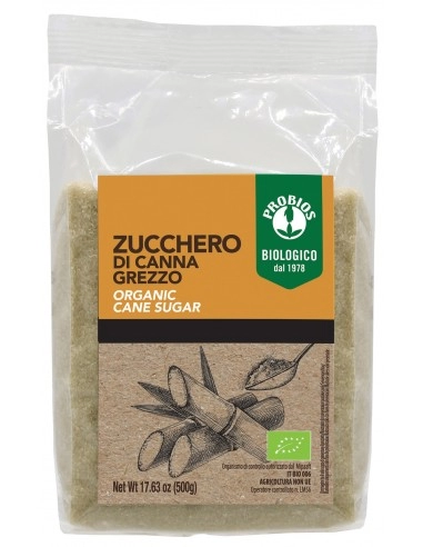 ZUCCHERO DI CANNA GREZZO 500G